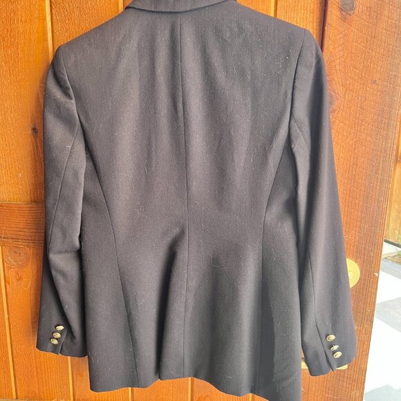 RALPH LAUREN Petite Navy Vintage Blazer 4P - Picture 7 of 14